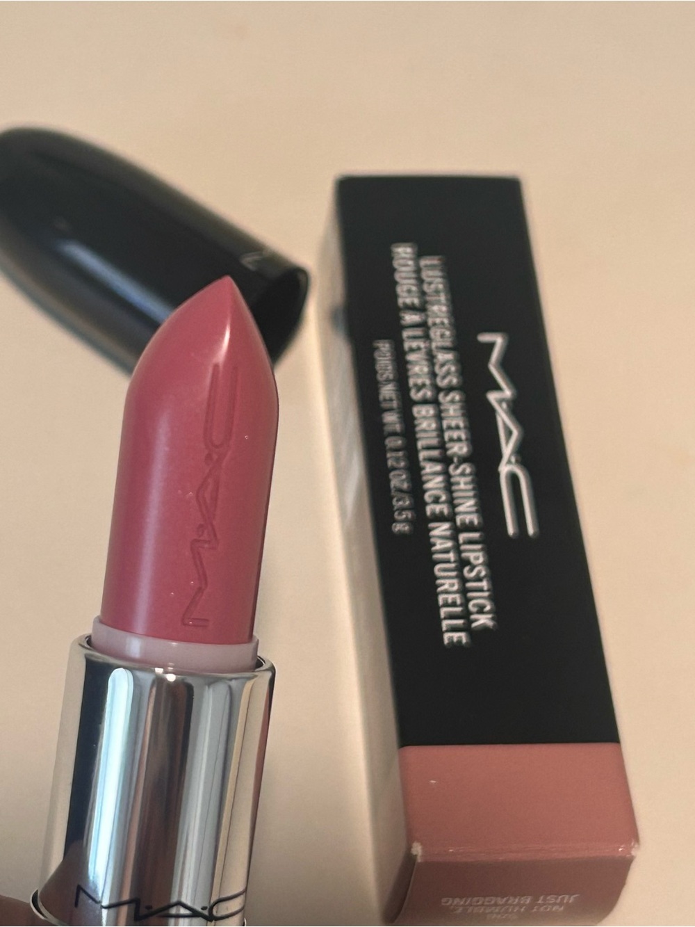 *REASONABLE OFFERS* “MAC Cosmetics NOT BRAGGING JUST HUMBLE”-Dusty Rose🫦